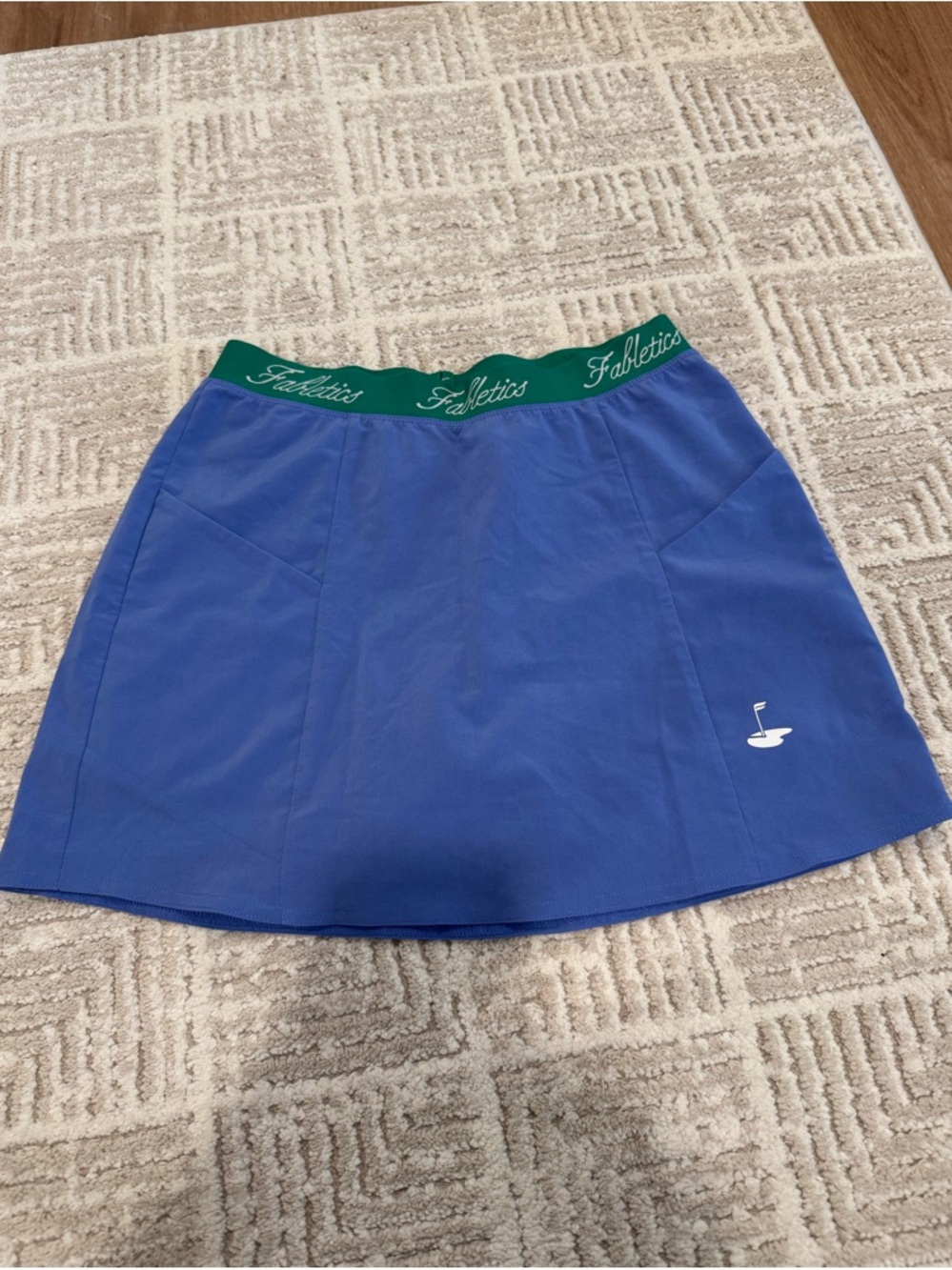 Fabletics Womens Woven Pocket Skirt Built In Shorts Periwinkle Golf